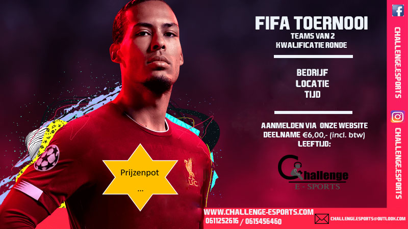 FIFA toernooi Website